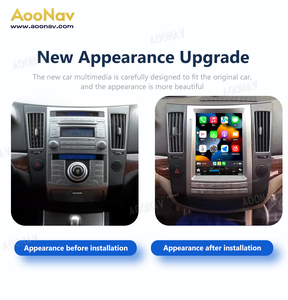 10.4 Inch Android13 Car Radio Stereo <b>GPS</b> <b>Navigation</b> Multimedia Video Player Wireless Carplay For IX55 2008-2012 - Product Image 4