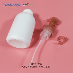 Bouteille vide en plastique personnalisable pour crème visage et shampoing, emballage de soins de la peau avec pompe, vente en gros de flacons vides en plastique pour lotion - Product Image 5