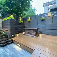 Nouveau produit phare 2025 : Lames de terrasse WPC co-extrudées, ignifuges, écologiques, au design européen brossé, pour extérieur, fabriquées en Chine