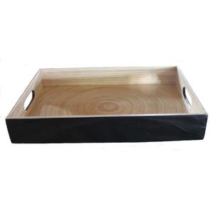 ถาดเสิร์ฟไม้ไผ่พร้อมที่จับรู - Product Image 3