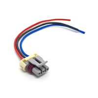 Sensor de Velocidad de 3 Vías con Conector Tipo Pigtail, Cable de Cobre de 12V, Conectores Hembra de 3 Pines, IP67, 15A, Arnés de Repuesto DJR7033Y-1.5-21 para Daewoo