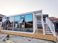 Meilleures ventes Mobile Capsule House Apple Cabin Home Resorts Hébergement Apple Cabin 20 pieds 40 pieds Capsule polyvalente Apple Cabin