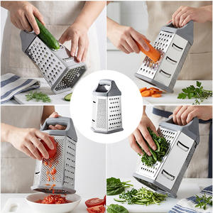 Hachoir à légumes électrique 4 faces Maisons avec récipient, facile à nettoyer, ustensile de cuisine écologique - Product Image 5