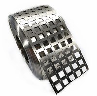Bande de nickel pur de haute qualité pour support de batterie 21700, épaisseurs de feuille de nickel 0,15/0,2 mm, options d'espacement 215/225/23 mm