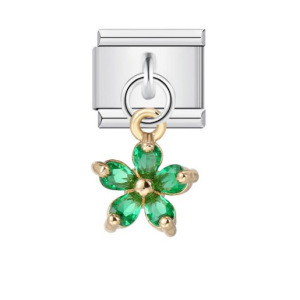 Pendientes de Moda con Diseño de Flor, Corazón y Concha de Perla, Accesorios de Joyería para Mujer en Aleación de Zinc - Product Image 3