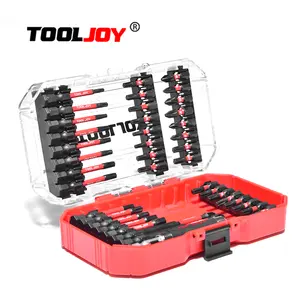 TOOLJOY хорошее качество S2 сталь 41 шт. набор ударных бит отвертка Набор бит для дрели