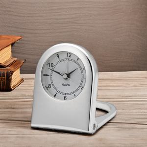 Horloge de bureau en métal personnalisée de luxe moderne avec sonnerie horaire au quartz pour la décoration de la maison - Product Image 5