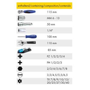 ซ็อกเก็ต3018 50829 Heytec และชุดบิต44ชิ้น - Product Image 2