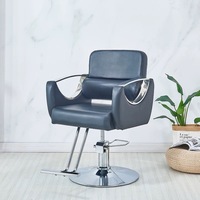 Mobilier commercial de haute qualité direct d'usine maquillage cuir de beauté coiffure coiffure coupe de cheveux salon de coiffure chaise de barbier