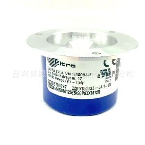 Eltra Incremental Encoder EMI55M125Z530P8XXM12R 55mm Italy Made - Product Image 1