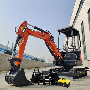 Mini escavatore cingolato idraulico scavatore cingolato con 360 gradi ruotare compatto 1 Ton 2ton escavatore con allegato per la vendita - Product Image 1
