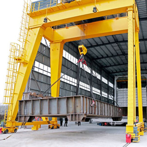 Grue Goliath robuste 5t 10t 20t 50t avec chariot de levage A5, capacité de charge nominale, grue mobile sur rail pour extérieur - Product Image 2