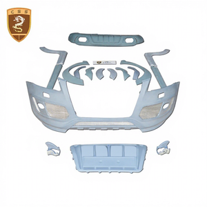 Kit carrosserie large ABT pour <span class=keywords><strong>Audi</strong></span> Q5 en fibre de verre : Ensemble pare-chocs avant, extensions d'ailes, calandre principale, jupes latérales, aileron arrière - Product Image 1