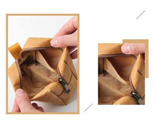 Trousse de maquillage personnalisée voyage étanche Dupont papier trousse de toilette pochette Tyvek sac cosmétique - Product Image 4