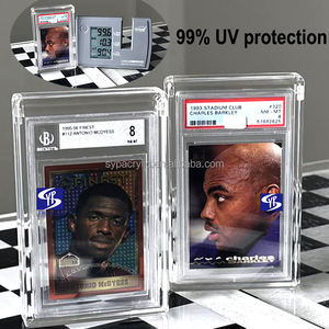 Étui de protection en acrylique transparent SYP <span class=keywords><strong>Beckett</strong></span> magnétique pour carte de classement BGS, pour carte de collection TCG Shohei Ohtani Rookie PSA - Product Image 6