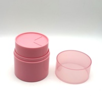 Vente en gros de pots en plastique de haute qualité, verts, 50g, pots en plastique vides pour crème cosmétique, contenants pour crème éclaircissante
