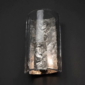 Lampe murale en verre soufflé à la main, rectangulaire, lumière LED 220V, lustre à tête unique pour salon, décoration intérieure - Product Image 2