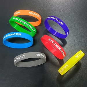 Jalea silicona impresión Slap con Logo barato liso pulseras Mini bandas <span class=keywords><strong>de</strong></span> goma para pulseras silicona cuenta cartera pulsera deporte - Product Image 5