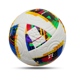 Balón <span class=keywords><strong>de</strong></span> Fútbol <span class=keywords><strong>de</strong></span> PU Termosellado <span class=keywords><strong>de</strong></span> Fábrica Precio Económico Alta Calidad Tamaño 5 para Entrenamiento - Product Image 3