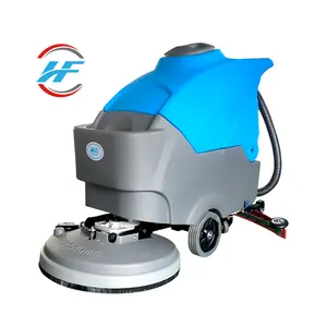 Bulk Buy Mini Floor Scrubber Warehouse Use Industrial Street Clean Commercial Hand Push Rechargeable Floor Scrubber