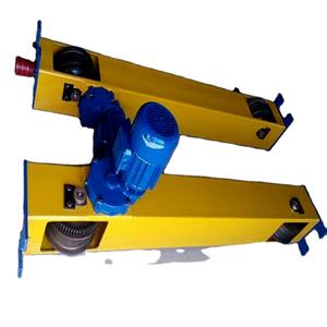 Carro final para grúa puente monopuente con motorreductor tres en uno - Product Image 1