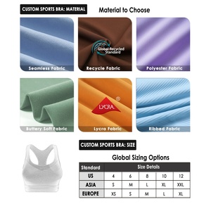 Top Deportivo Corto con Tirantes Finos para Mujer, Tejido de Poliéster Reciclado, Top Deportivo Cruzado con Relleno en el Pecho - Product Image 3