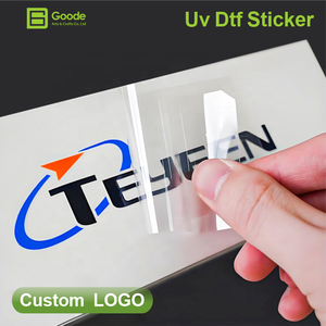 Autocollant de transfert DTF UV en PET imperméable, motif dessin animé, design exclusif, plus de 80 000 motifs, personnalisation de logo en gros par le fabricant Goode - Product Image 1