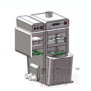 Linea di Produzione Automatica in Acciaio Inox per Assemblaggio di Scarpe con Tomaia in Pelle - Product Image 5