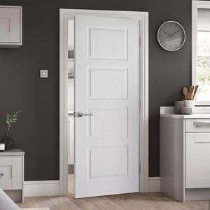 YALIG Portes intérieures de qualité professionnelle en gros, design moderne, portes intérieures en bois massif imperméables - Product Image 1