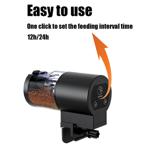 100ML 자동 어항 먹이 공급기 관상어 거북이 지능형 타이머 사료 급식기 수족관 물고기 사료 - Product Image 2