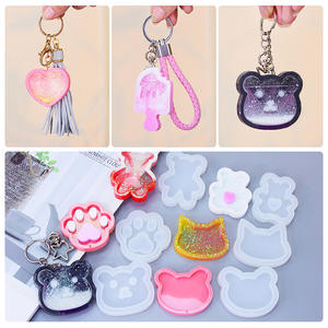36 pièces animaux Silicone résine époxy moules bijoux à bricoler soi-même pendentif outils porte-clés moule artisanat faisant des fournitures faisant produit personnalisé - Product Image 3