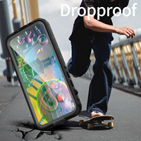 Coque de protection professionnelle SHELLBOX IP68 étanche, anti-poussière, anti-chute, protection intégrale à 360° pour iPhone 14 Pro Max