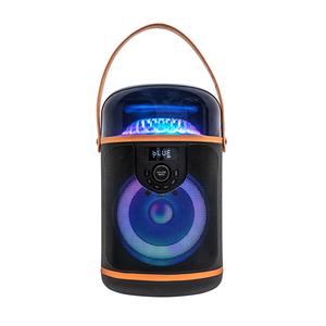 Partie 8 pouces portable pour la maison audio karaoké haut-parleur avec lecteur de musique USBTF haut-parleur de pique-nique en plein air 3D fleur panneau supérieur NDR-G08B - Product Image 1