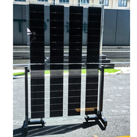 Équipement d'énergie solaire Hiitio Module de panneau solaire BIPV série Module de mur rideau PV Transmission d'intervalle panneaux PV de type plaque