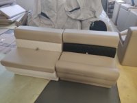Segeln 6,4 m 21ft LED Licht Aluminium Ponton Yacht Preis Rudern Luxus Yacht Boote zum Verkauf