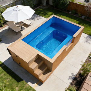 Custom Swimming <b>Pool</b> Design with Waterfall and Mosaic Decoration for Your Backyard <b>Pool</b> - Product Image 3