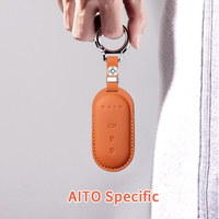 Housse de clé de voiture, coque de clé, pochette pour clé, antidérapante et résistante à l'usure, adaptée aux modèles AITO M9, M8, M7, M5, S9, LUXEED R7, S7