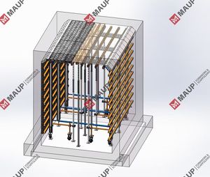 Encofrado de Hormigón para Zanjas, Plástico ABS Ligero de Alta Resistencia Reutilizable para Obras de Alcantarillado y Drenaje - Product Image 3