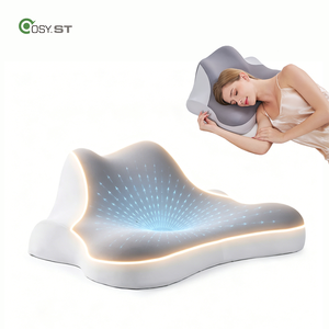 Cuscino Ergonomico in Memory Foam Mountain Contour per Supporto Cervicale e Ortopedico, Ideale per Chi Dorme su Pancia o Schiena - Product Image 1