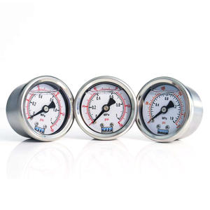 เกจวัดความดันไฮดรอลิกแบบจุ่มน้ำมัน <span class=keywords><strong>NPT</strong></span> เชื่อมต่อด้านล่าง3/<span class=keywords><strong>8</strong></span> "<span class=keywords><strong>1</strong></span>/4" - Product Image 2