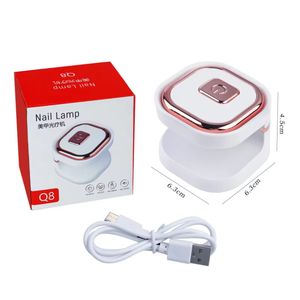 Mini ongles <span class=keywords><strong>lampe</strong></span> <span class=keywords><strong>UV</strong></span> lumière LED sèche-ongles Gel <span class=keywords><strong>UV</strong></span> <span class=keywords><strong>vernis</strong></span> durcissant Gel dur pour le bricolage des ongles - Product Image 5