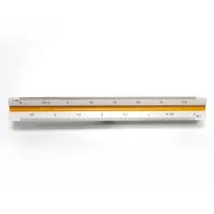 TR1720 Professional 15cm 6 Inch Plastic Triangular Scale Ruler