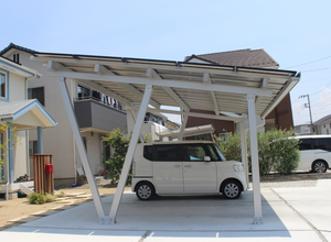 SOEASY SC32, designs modernes, abri <span class=keywords><strong>solaire</strong></span> pour voiture avec structure en aluminium, système d'installation d'abri <span class=keywords><strong>solaire</strong></span> pour voiture - Product Image 3