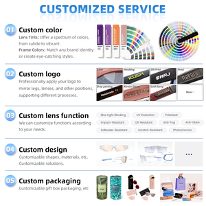 Lunettes de soleil polarisées œil de chat tendance pour femmes, personnalisables, unisexe, pour hommes, noires, marron, de créateur, de luxe, collection 2026 - Product Image 5