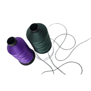 ด้ายเย็บปักโพลีเอสเตอร์ Trilobal สำหรับป้ายเสื้อผ้า150D/2/3 210D/2 300D/2 FDY - Product Image 1