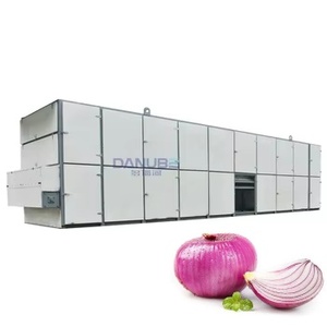 Four de séchage d'oignon de machine de dessiccateur de ceinture de maille de capacité élevée déshydrateur utile d'oignon - Product Image 1