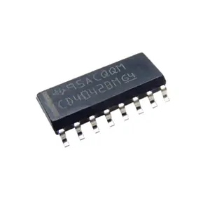 Nuevo controlador lógico de 12 bits de frecuencia de reloj CD4042BM96 SOP16 24MHz original circuitos integrados-componentes electrónicos chip IC