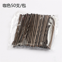 Épingles à cheveux pour femmes 100 pièces accessoires de cheveux alliage en forme de vague épingles à cheveux simples barrettes de pince à cheveux en métal pour coiffure de mariée