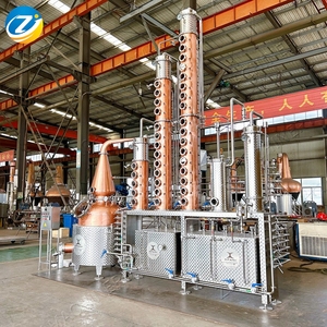 Alambique de cobre de 500L, 1000L, 5000L y sistema de destilación de columna alta, equipo de destilería personalizado para ginebra, vodka, ron y whisky - Product Image 5