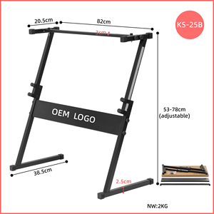 KS-25B bán buôn âm nhạc chuyên nghiệp Đàn Piano cuối cùng nhạc cụ phụ kiện bàn phím đứng - Product Image 2